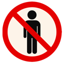 No humans